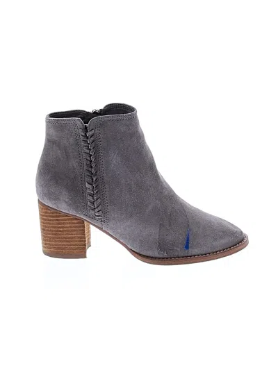 Pre-owned Blondo Ankle Boots In Gray