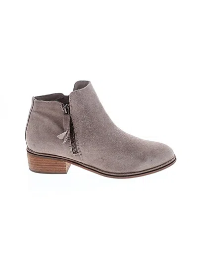 Pre-owned Blondo Ankle Boots In Gray