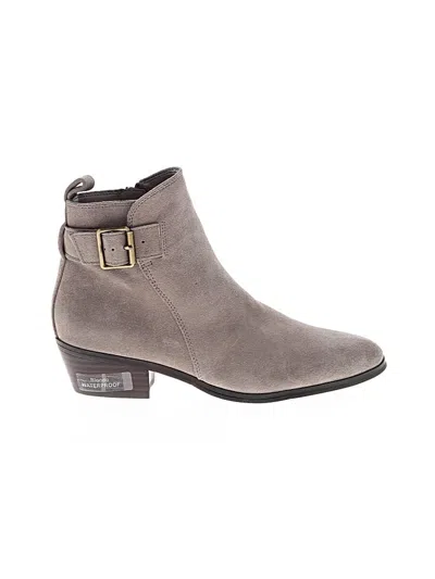 Pre-owned Blondo Ankle Boots In Gray