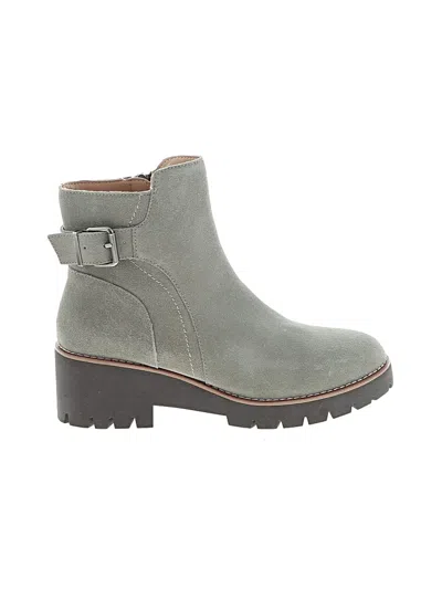 Pre-owned Blondo Ankle Boots In Gray