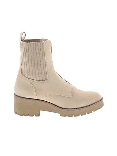 Pre-owned Blondo Ankle Boots In Tan