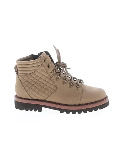 Pre-owned Blondo Ankle Boots In Tan