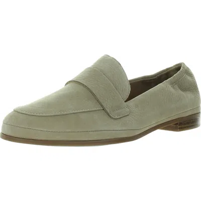 Blondo Betsan Womens Waterproof Leather Loafers In Beige