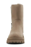 Blondo Burnout Waterproof Boot In Almond Suede