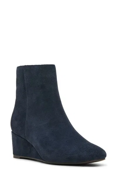 Blondo Blithe Waterproof Leather Wedge Bootie In Multi