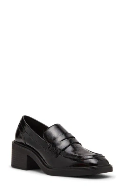 Blondo Brisa Waterproof Penny Loafer Pump In Animal Print
