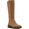 Blondo Chosen Waterproof Tall Boot In Tan Suede