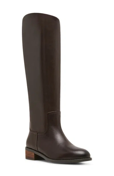 Blondo Cayley Waterproof Leather Knee High Boot In Brown