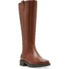Blondo Chosen Waterproof Tall Boot In Tan Suede