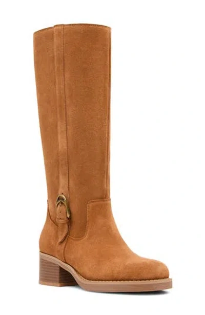 Blondo Claudia Waterproof Knee High Boot In Brown