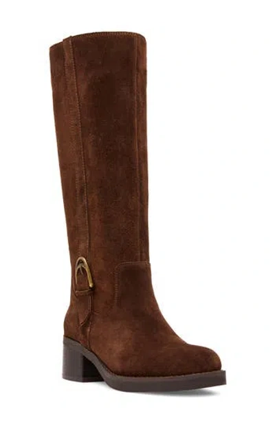 Blondo Claudia Waterproof Knee High Boot In Brown