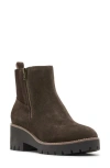 Blondo Damaris Waterproof Platform Bootie In Java Suede