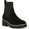 Blondo Darren Waterproof Boot In Black Suede