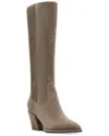 Blondo Twyla Waterproof Knee High Suede Boot In Beige