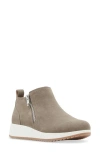 Blondo Ellorie Waterproof Wedge Sneaker In Fallen Rock Suede