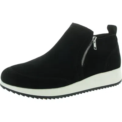 Blondo Ellorie Womens Waterproof Suede Booties In Black