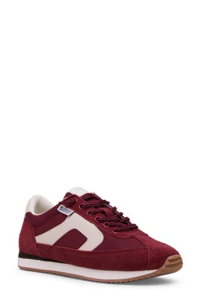 Blondo Emara Waterproof Sneaker In Burgundy