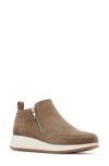 Blondo Emrie Waterproof Sneaker In Fallen Rock Suede