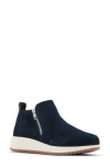 Blondo Emrie Waterproof Sneaker In Navy Suede