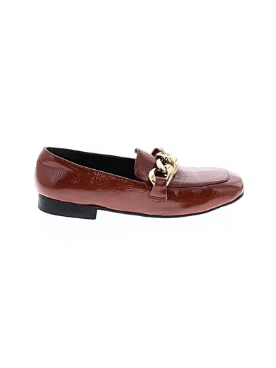 Pre-owned Blondo Flats In Brown