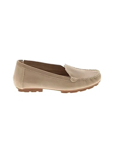 Pre-owned Blondo Flats In Tan