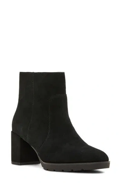 Blondo Georgia Waterproof Leather Bootie In Black