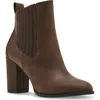 Blondo Giada Waterproof Bootie In Taupe Leather