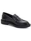 BLONDO HALO WOMENS LEATHER SLIP-ON LOAFERS