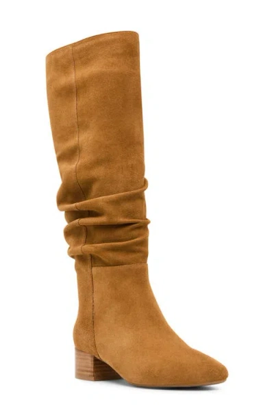 Blondo Hannah Waterproof Scrunch Knee High Boot In Brown