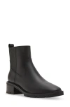 Blondo Heartly Block Heel Boot In Black Leather