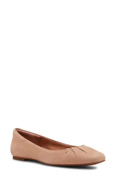 Blondo Jannet Water Resistant Flat In Sand Nubuck