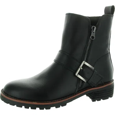 Blondo Kiana Womens Suede X Ankle Boots In Black