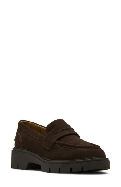 Blondo Kisha Waterproof Penny Loafer In Brown