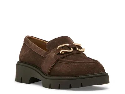 Blondo Klara Waterproof Loafer In Java Suede