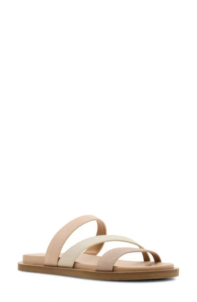 Blondo Krystal Slide Sandal In Almond Multi