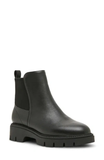 Blondo Kyra Waterproof Lug Sole Chelsea Boot In Black
