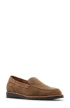 Blondo Libra Waterproof Loafer In Taupe Suede