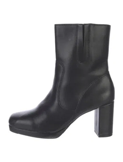 Pre-owned Blondo Leather Boots In Black