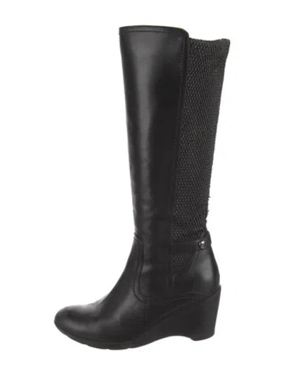 Pre-owned Blondo Leather Boots In Black