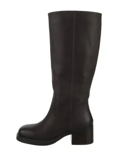 Pre-owned Blondo Leather Boots In Black