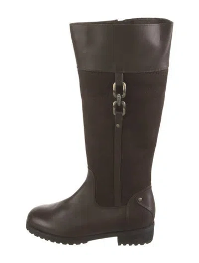 Pre-owned Blondo Leather Boots In Brown