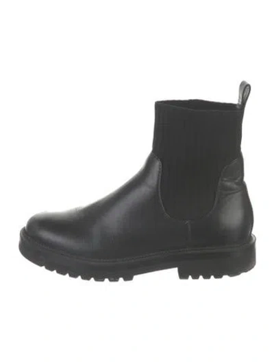 Pre-owned Blondo Leather Chelsea Boots In Black