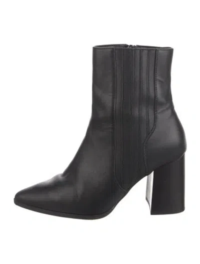 Pre-owned Blondo Leather Chelsea Boots In Black