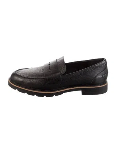 Pre-owned Blondo Leather Loafers In Black