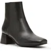Blondo Lizzy Waterproof Square Toe Block Heel Bootie In Black