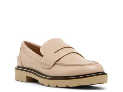 Blondo Lugged Waterproof Penny Loafer In Brown