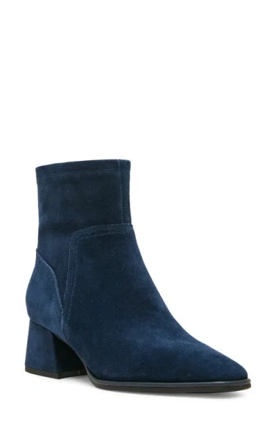 Blondo Marina Waterproof Stretch Suede Block Heel Bootie In Multi