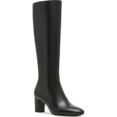 Blondo Mindy Knee High Leather Boot In Black