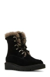 Blondo Monday Waterproof Lace-up Boot In Black