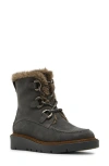 Blondo Monday Waterproof Lace-up Boot In Gray
